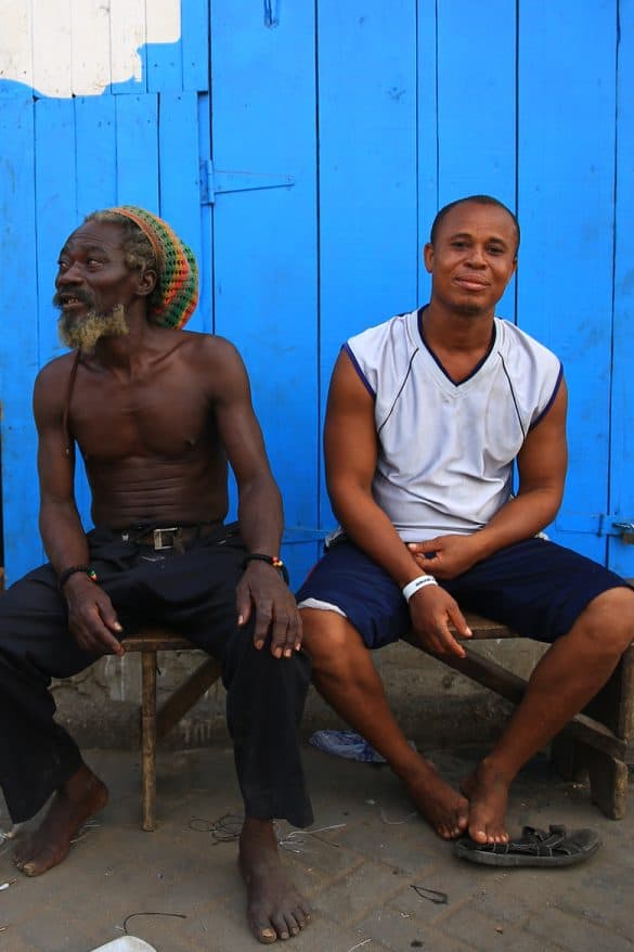 Street scene Ghana